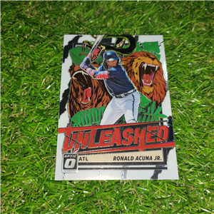 RONALD ACUÑA JR DONRUSS OPTIC  2021 UNLEASHED