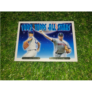 GREG MADDUX Y ROGER CLEMENS TOPPS GOLD ALL STAR 1993