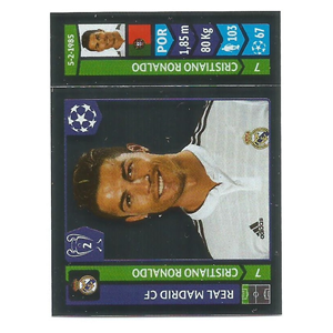 CRISTIANO RONALDO 2014-15 PANINI UEFA CHAMPIONS LEAGUE STICKERS BRAZIL EDITION #119