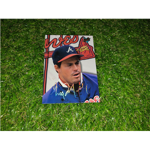 GREG MADDUX FIRMA HOLOGRÁFICA STUDIO 1993 PREMIERE EDITION