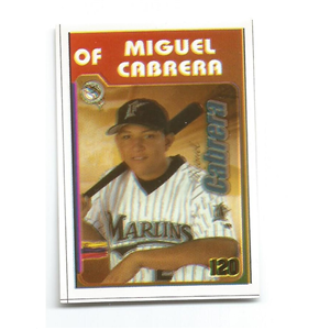 MIGUEL CABRERA 2005 LO MEJOR DEL BEISBOL #120 PRODUCCIÓN NACIONAL