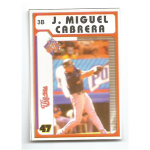 MIGUEL CABRERA 2005 LO MEJOR DEL BEISBOL #47 PRODUCCIÓN NACIONAL