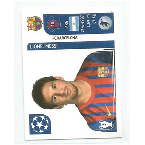 LIONEL MESSI 2011-12 PANINI UEFA CHAMPIONS LEAGUE ALBUM STICKERS #496