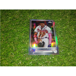 RONALD ACUÑA JR REFRACTOR TOPPS CHROME 2022