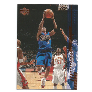 ALLEN IVERSON 2000-01 UPPER DECK #123