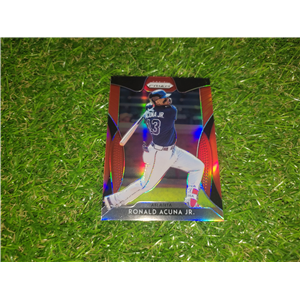 RONALD ACUÑA JR PARALELA RED PANINI PRIZM 2019 ROJA