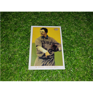 MORDECAI BROWN SHORT PRINT TOPPS 206 VETERANS SP